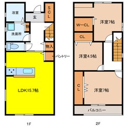 クォーツの物件間取画像